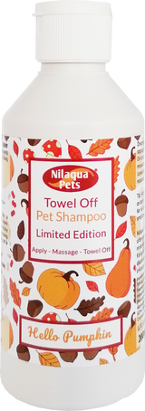 Nilaqua Pets Towel Off Pet Shampoo - Limited Edition Pumpkin Fragrance 
