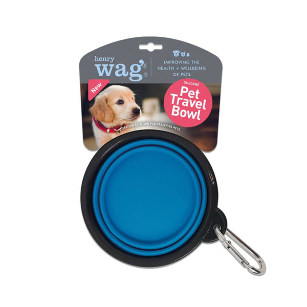 Henry Wag Silicone Travel Bowl