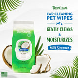 TropiClean Ear Cleaning Wipes 50s