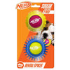 Nerf Dog Rubber Squeak Tennis Armor
