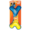 Nerf Dog Tuff TPR - Nylon Plush Bone Poly Filled