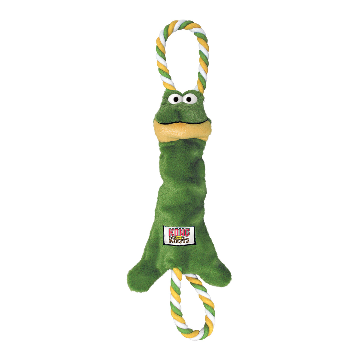 KONG Tugger Knots Frog - Sm/Md