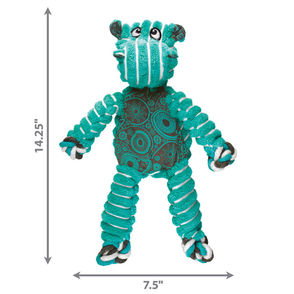 KONG Floppy Knots Hippo - Md/Lg