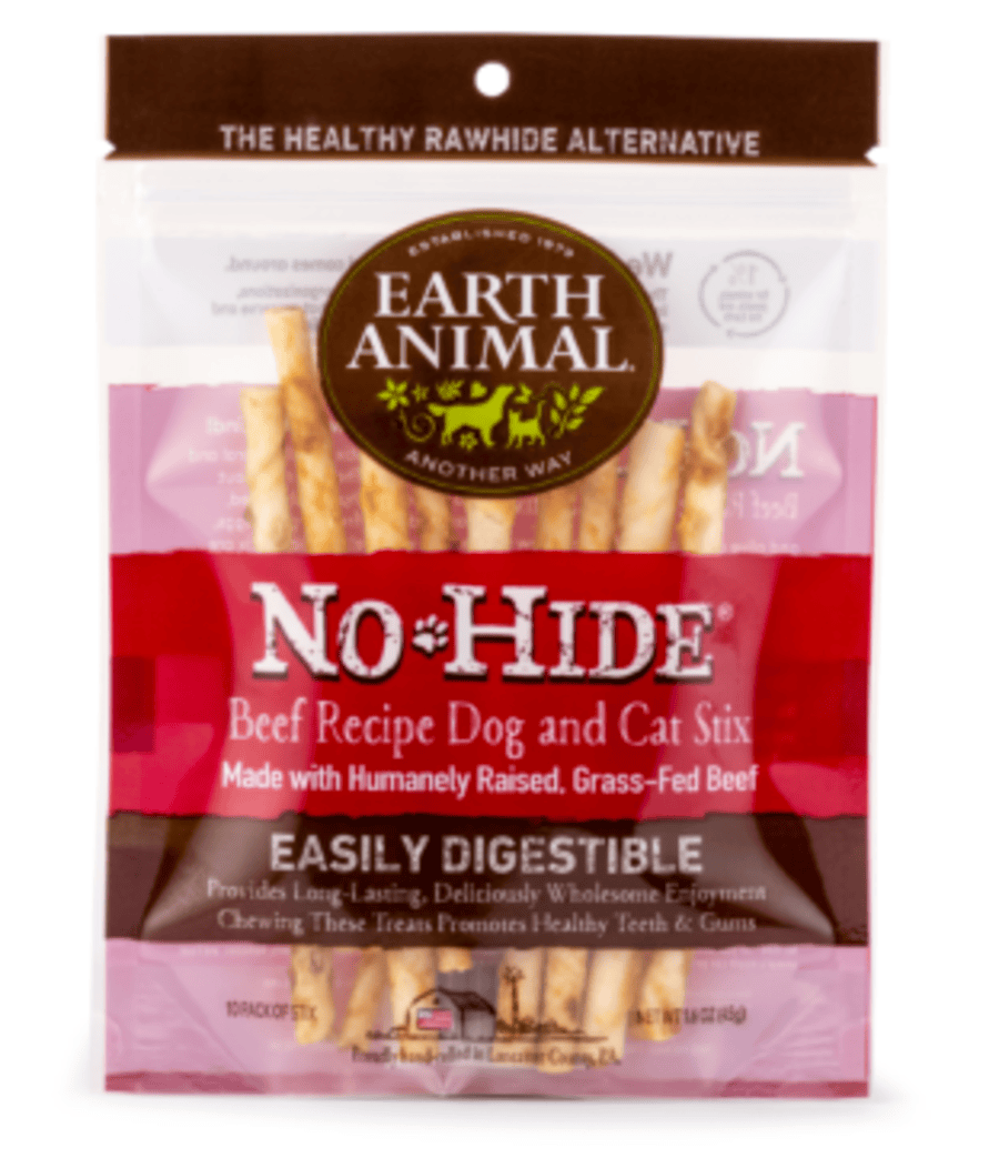 Earth Animal No Hide Stix Beef 10 Pack
