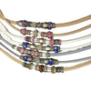 The Showdog Company Beaded Leather/Cord Slip Show Lead 1.8m