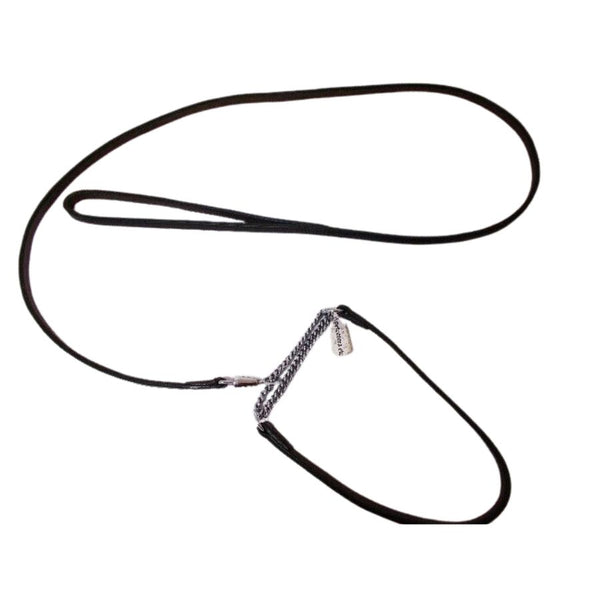 petcetera etc Leather Half Check Show Lead 