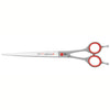 ROSELINE (82780) Red Satin Stainless Straight 8" Scissors
