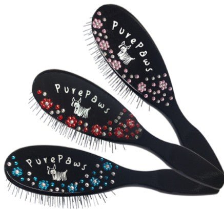 Pure Paws Decorated Pin Brush