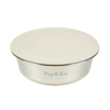Pup & Kit Lid-It Bowl with Stay-Fresh Lid - Beige