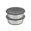 Pup & Kit Lid-It Bowl with Stay-Fresh Lid - Grey