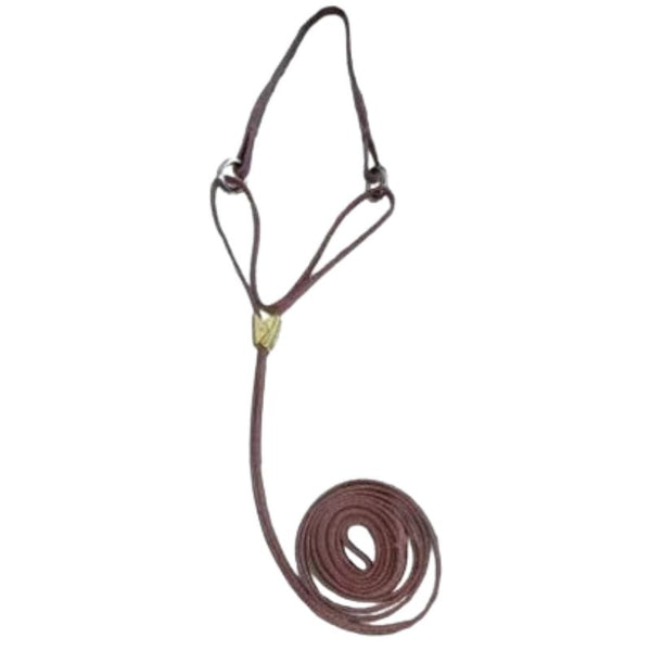 Resco Cordo Hyde  Martingale Lead & Choke 3/16"x 8" TAN