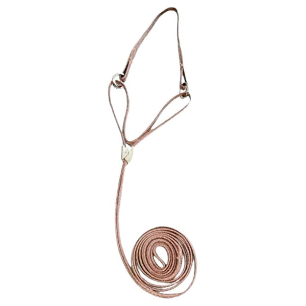 Resco Cordo Hyde Martingale Lead & Choke 3/16"x 10" WHEAT