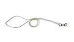 Resco Nylon Braided Snap Lead 91cm (36") WHITE