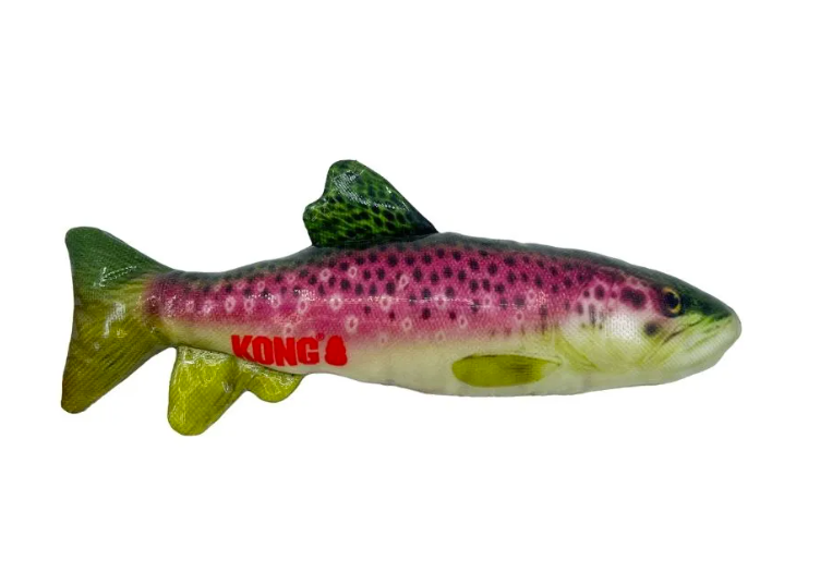 KONG Wild Shieldz Trout Toy
