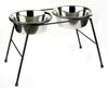 Classic Double Dish High Feeder - 22cm High