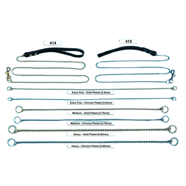 Snake Chain Chrome 3.5mm Medium