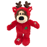 KONG Holiday Wild Knots Bear Christmas Dog Toy