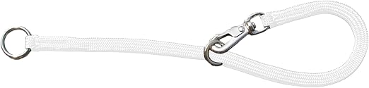 Resco Nylon Braided Choke With Snap 30.5cm (12") WHITE