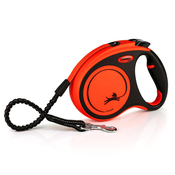 Flexi Xtreme Lead - TAPE - 5 Metre in Orange