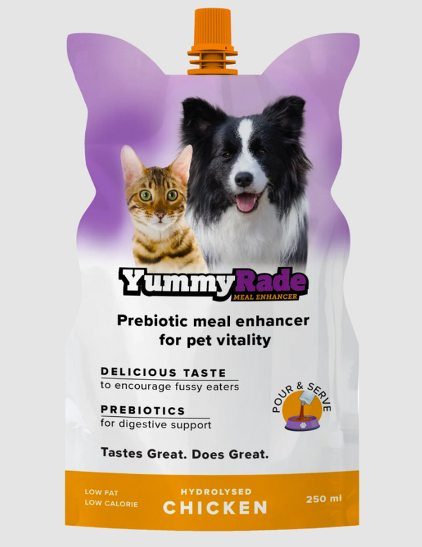 DoggyRade YummyRade Chicken Prebiotic Gravy Topper for Cats and Dogs 250ml
