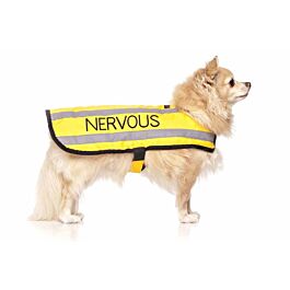 Nervous best sale dog jacket