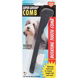 Petcetera Untangler Supergroom Comb Extra Coarse with handle
