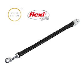 Vario soft stop belt medium outlet
