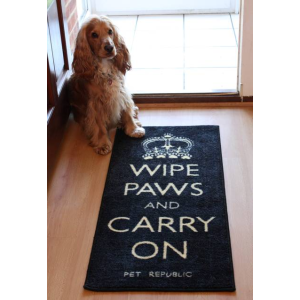 Barrier Rug Wipe Paws & Carry On
