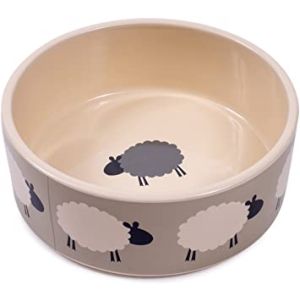Petface Sheep Ceramic Pet Bowl