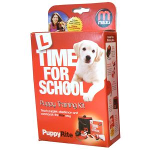 Mikki Time for School Puppy Training Kit