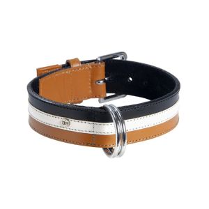 Bobby Collier Brave Leather Dog Collar 