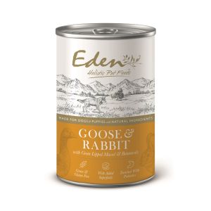 Eden Gourmet Goose & Rabbit Dog Food - 400g