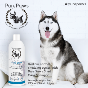 Pure Paws Shed Ease SLS Free Shampoo
