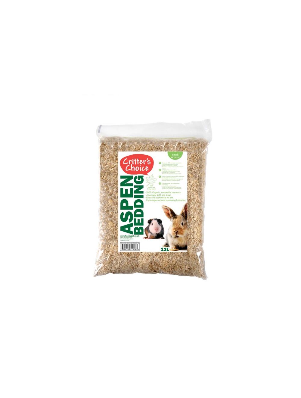 Aspen pet bedding top