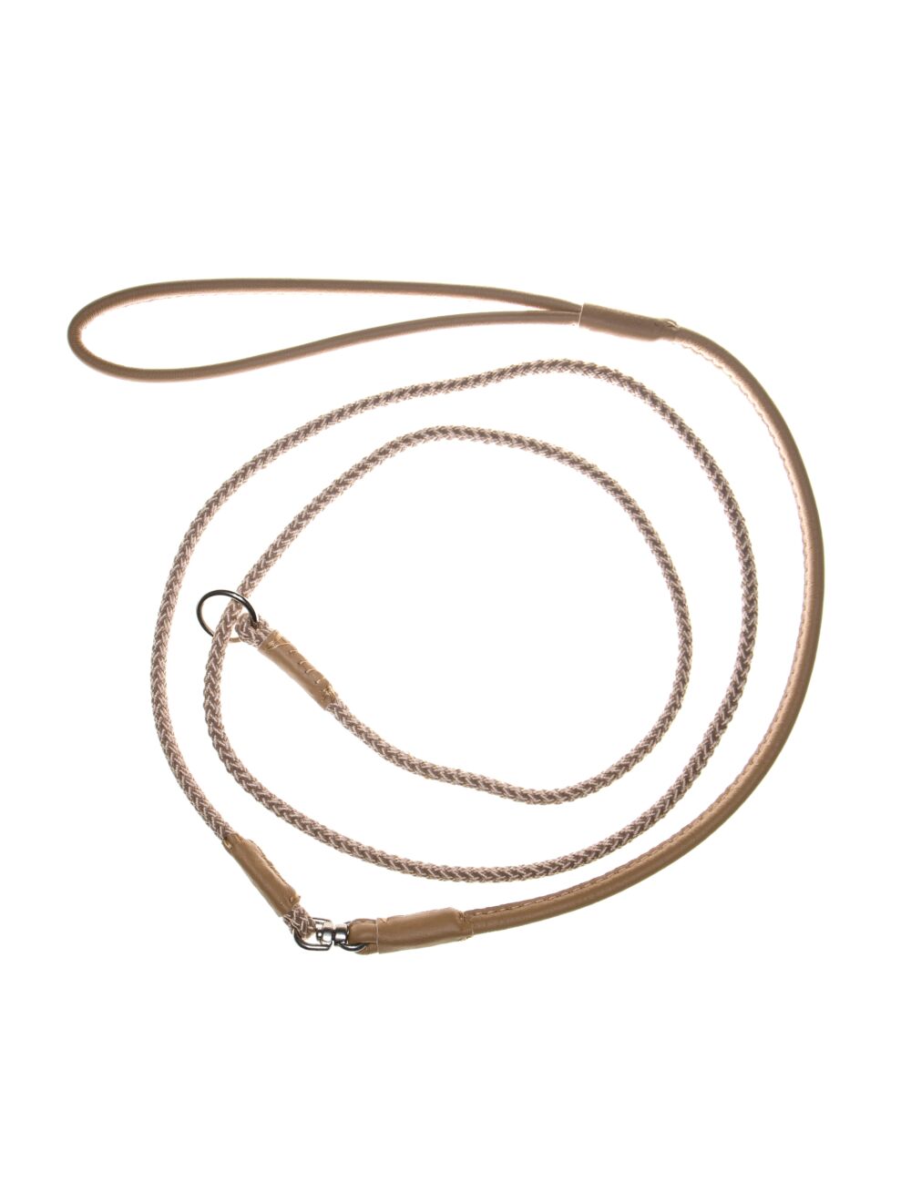 Leather dog show slip outlet leads