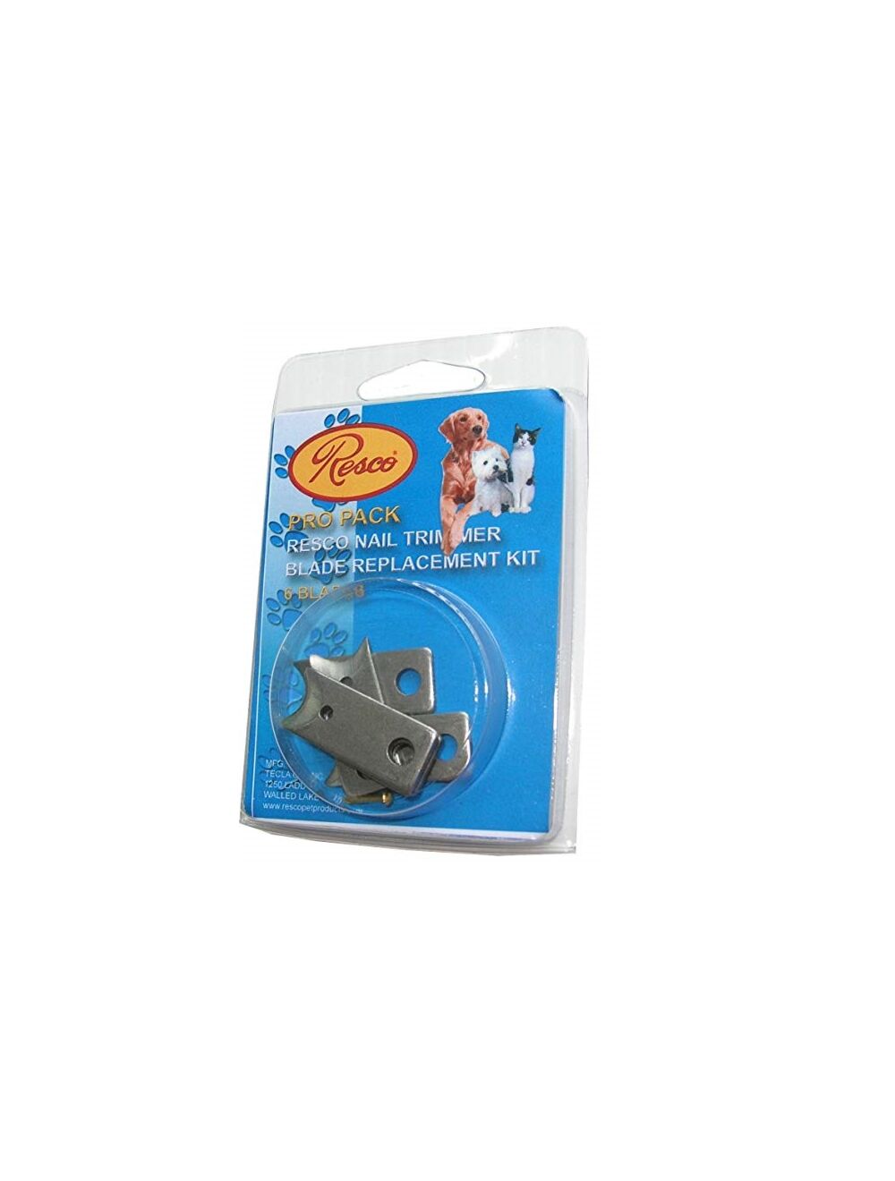 Resco Guillotine Nail Cutter Blade Set 6 pack