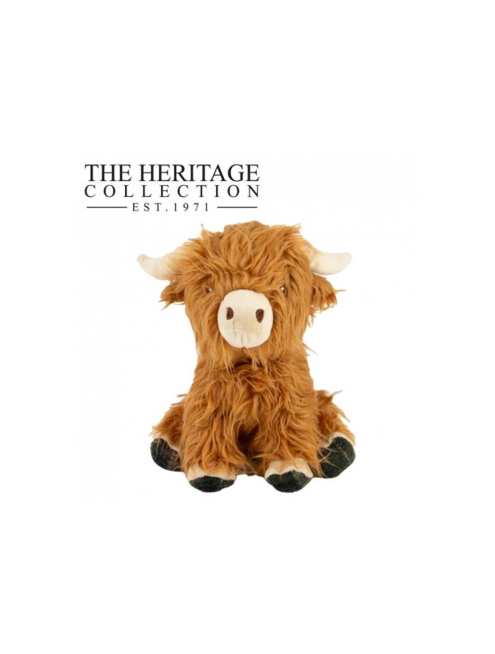 Stuffed cow dog toy hot sale