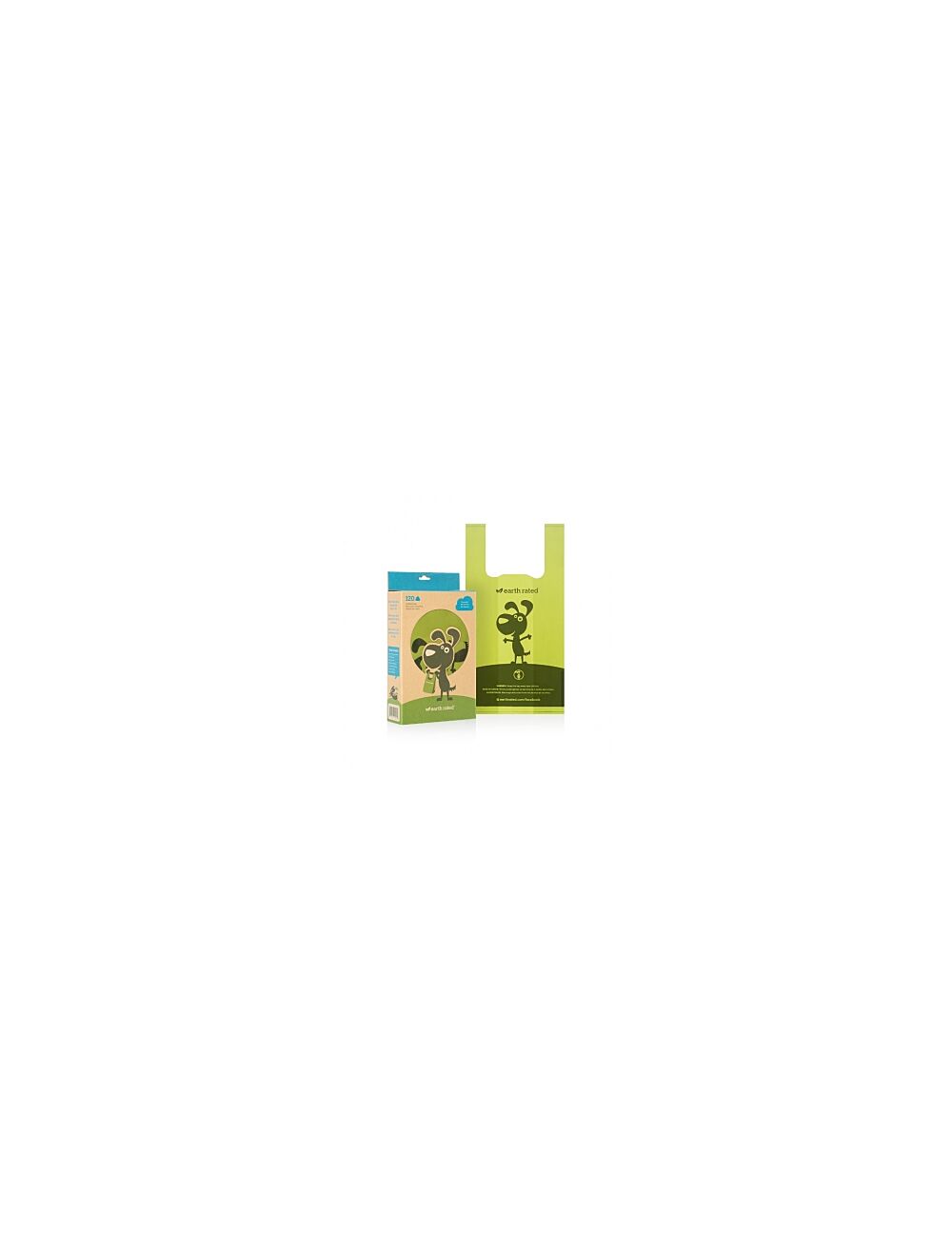 Earth rated poop bags with handles top