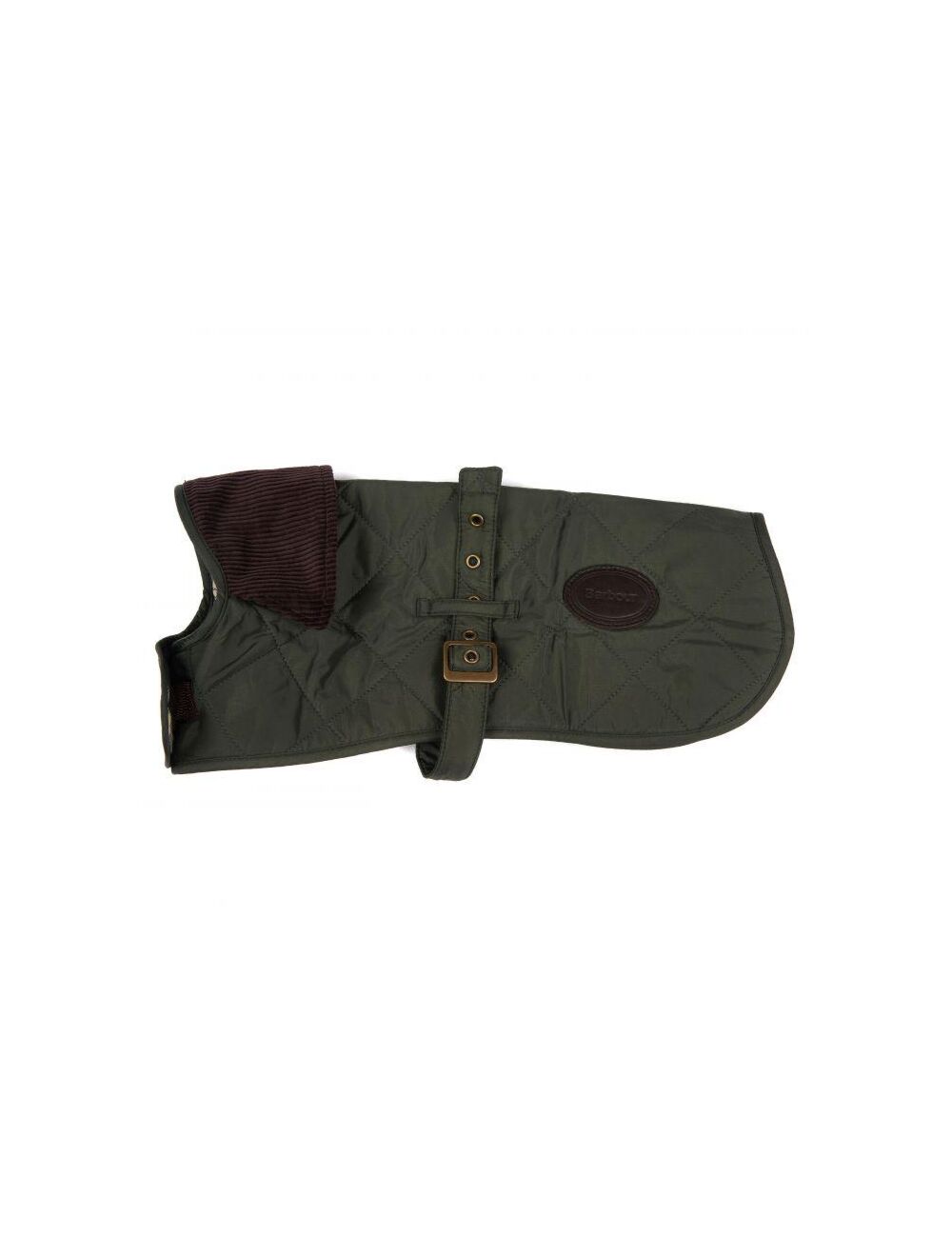 Barbour quilted discount dog coat olive