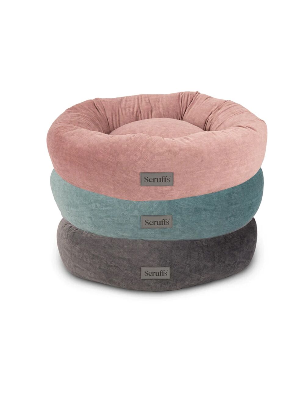 Deep donut dog shop bed