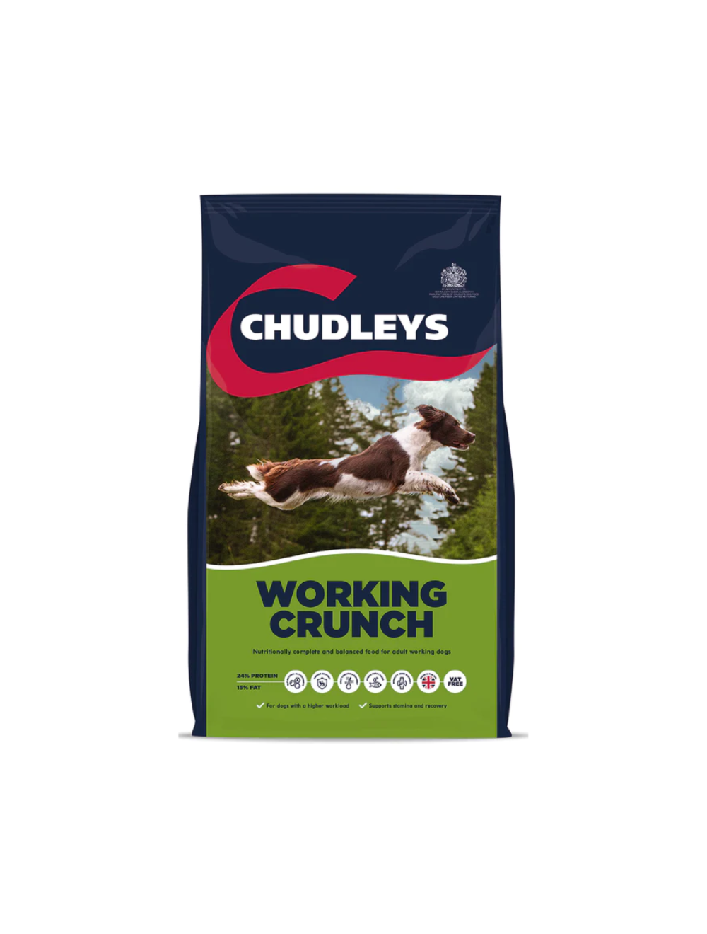 Chudleys working crunch dog food sales