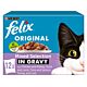 Felix Mixed Selection in Gravy Cat Food 12 Pack