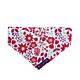 Ditsy Pet Winter Garden Bandana Medium