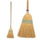 Corn Broom with Natural Handle