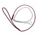 The Showdog Company Combination Leather & Chain Slip Show Lead