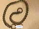 Brass Choke Chain with Curb Link