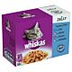 Whiskas 12 pack Fish in Jelly