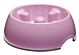 Go Slow! Anti-Gulping Dog Dish Small Pink