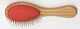 Braun & Wettberg Oval Pocket Pin Brush, Light Wood