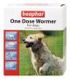 Beaphar One dose wormer Dogs up to 40Kg 4 tablets 